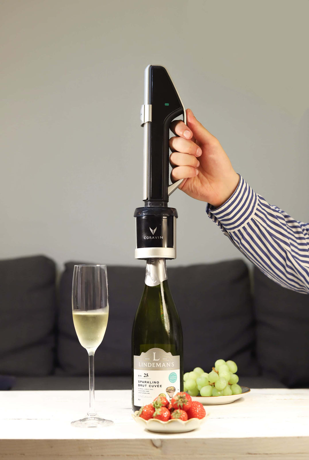 How to Use Coravin Sparkling Coravin APAC